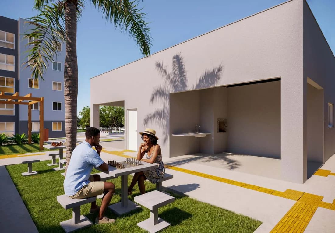 Tabuleiros do Residencial Milano